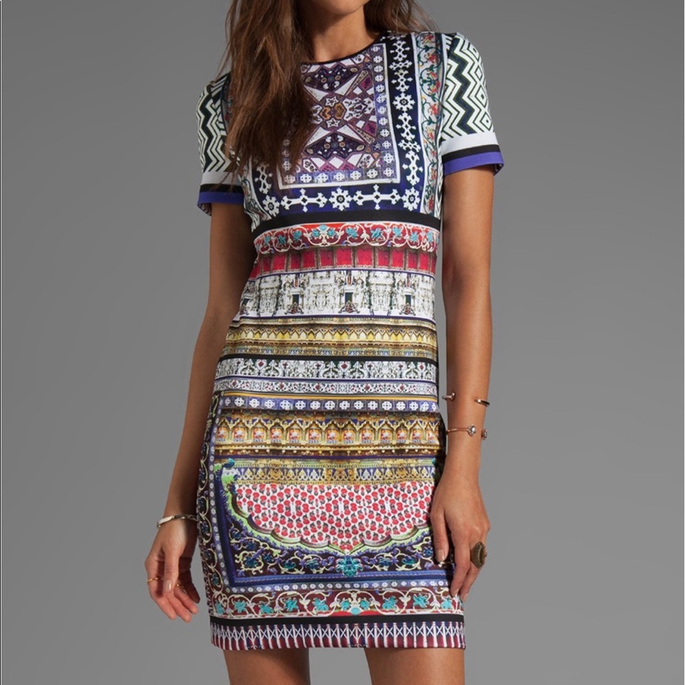 Clover Canyon/Dolce Gabbana Style Print Dress